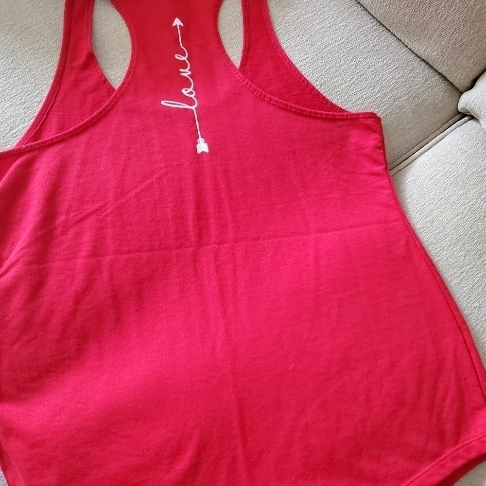 Beautiful Red Racer-back Tank